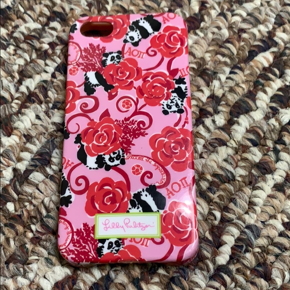 AOII Lilly Pulitzer phone case